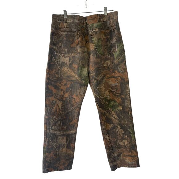 Ranger Men's Size 38 Camo Hunting Outdoor Straight Leg Jeans - Picture 5 of 11
